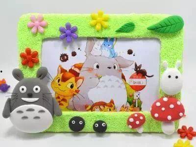 小熊相框吃瓜粘土推荐,创意手工DIY新潮流