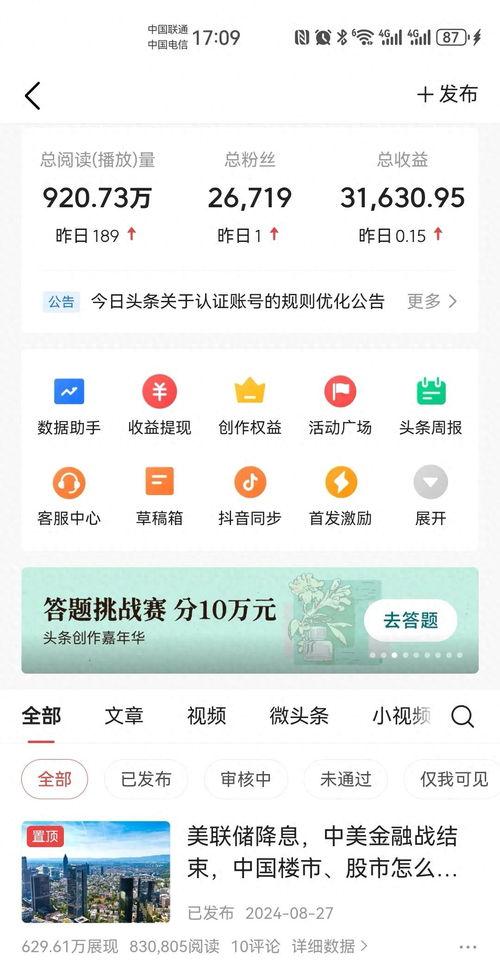 在头条写作有什么收益,揭秘如何通过内容创作实现财富增长